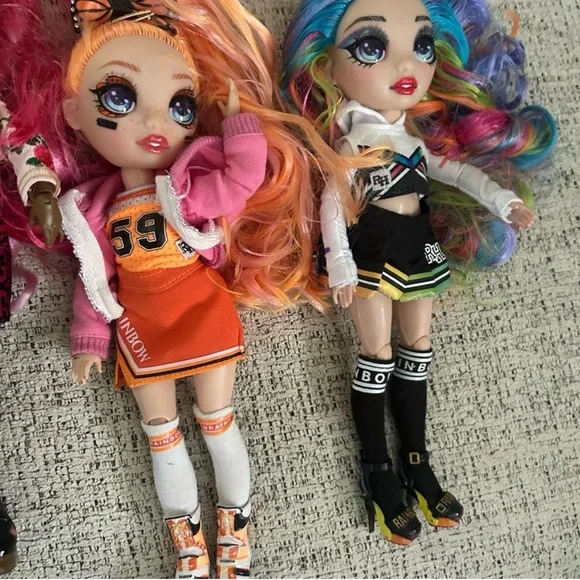 HUGE Rainbow High Doll Bundle with Dolls, Car And Closet Never Played With!